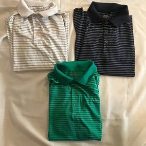 Lot of 3 Boys Nike golf dry fit size M